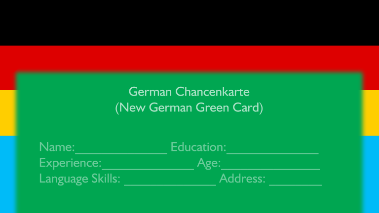 Germany’s Chancenkarte