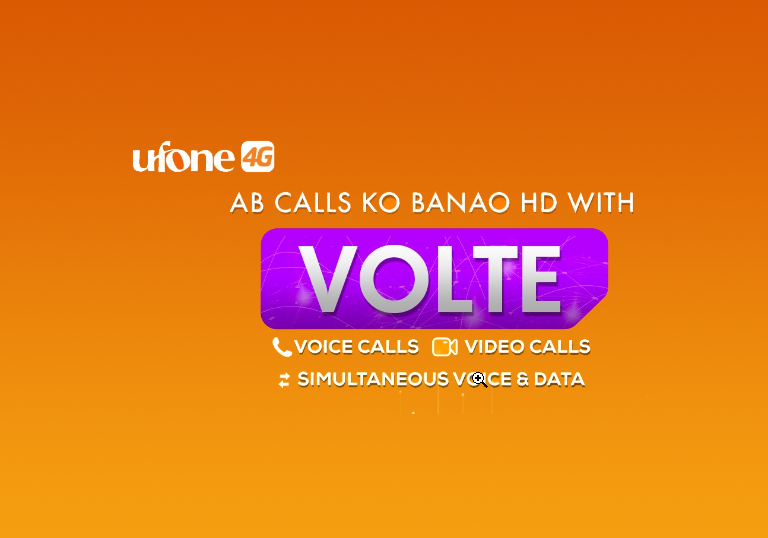 Ufone 4G's VoLTE Service Redefines Communication