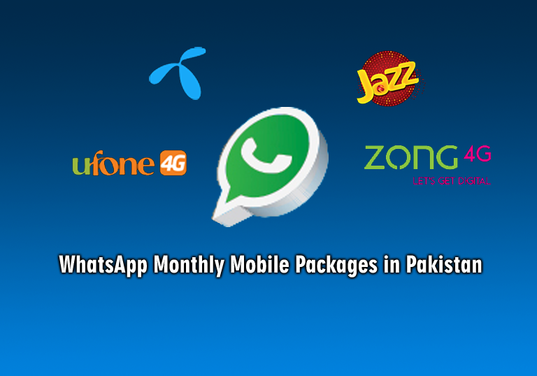 WhatsApp Monthly Mobile Packages in Pakistan