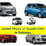 Latest Prices of Suzuki Cars in Pakistan