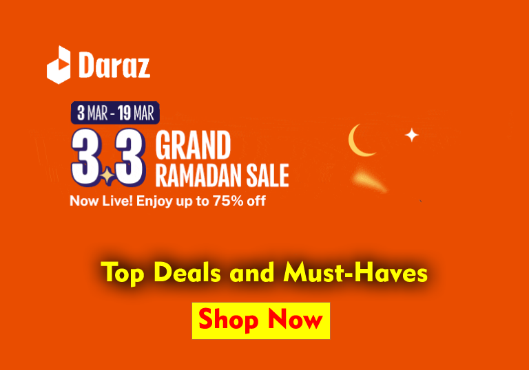 Daraz 3.3 Grand Ramadan Sale